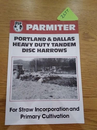 Pjp parmiter disc - harrow, sales