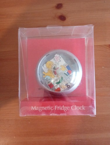 Simpsons magnetic fridge clock - fridge,