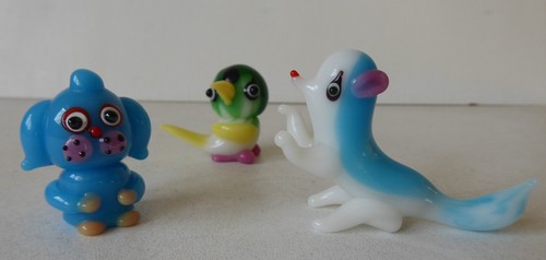 Vintage murano milk art glass - milk,