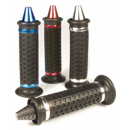 Black blue knobs - black, l