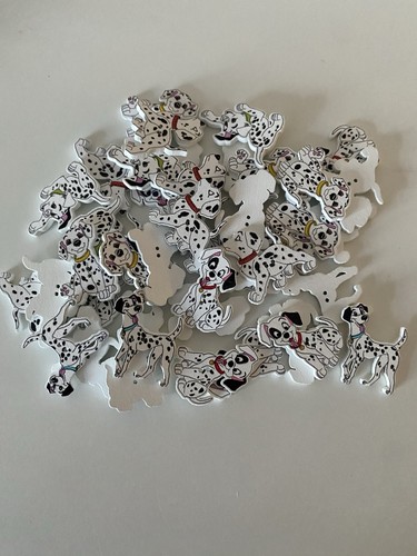 Dalmatian dog buttons 2 - 10,