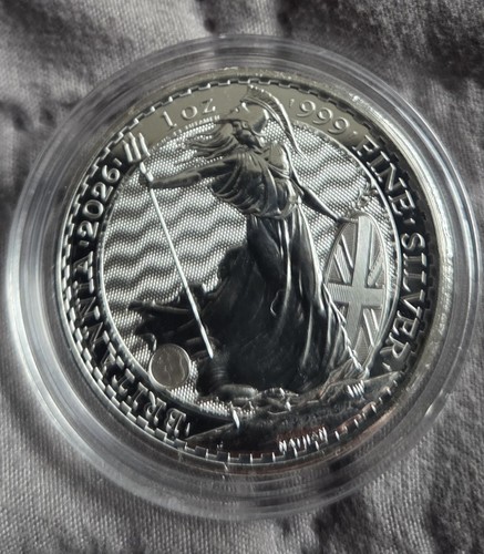 2026 1oz 999 - .999, britannia