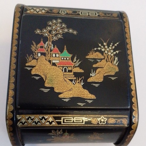 Vintage storage box japanese - vintage,