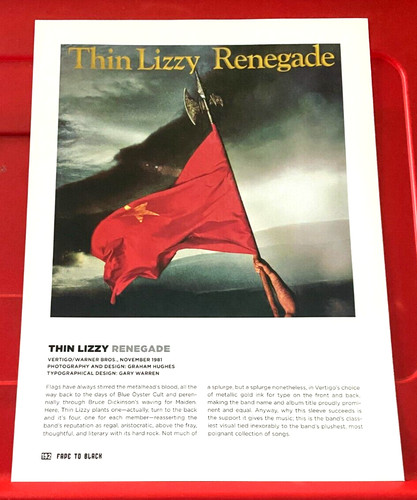Thin lizzy renegade album - thin,