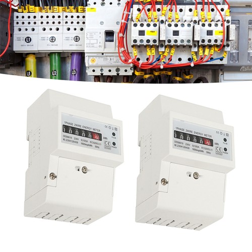 2pcs electricity meter single - 2pcs,