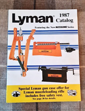 Vintage 1987 Lyman Reloading Equipment Catalogue / Booklet  Brochure