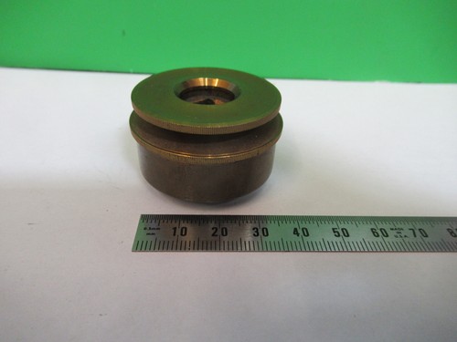 Antique brass polarizer - brass, pol
