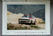 TOYOTA CELICA 4WD RALLY PICTURE ERIKSSON / PARMANDER 