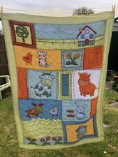 Vertbaudet Appliqué Cot/Cot Bed Quilt or Wall-hanging Used Very Good Condition