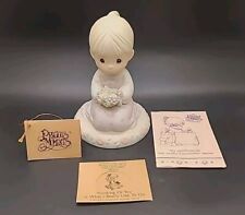 Precious Moments Thinking Of  You Is What I Really Like To Do  Figurine 1989 