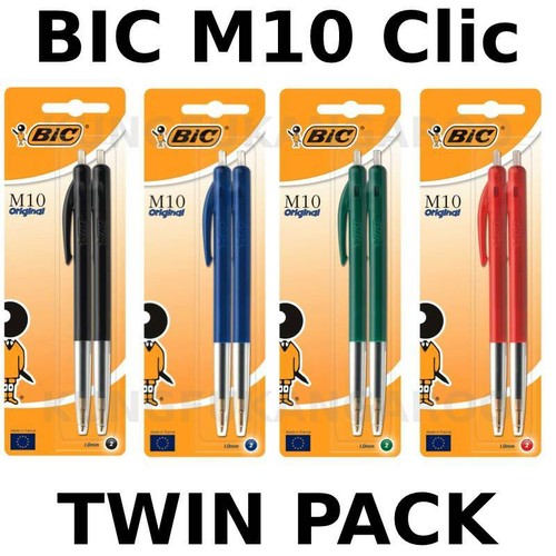 Bic m10 medium clic ballpoint - medium,