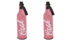 2-Pack Neoprene Bottle Cooler