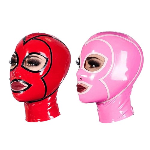 Pink latex hood gummi - latex,