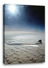 CONCORDE BB1 CANVAS Wall Art Poster Photo Print 30x20 CANVAS