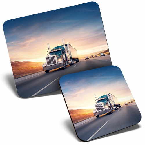 Mouse mat coaster set - mat, &