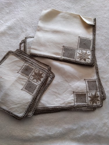 Lefkara vintage hand sewn - lefkara,