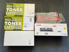 Joblot of 5x Compatible / Genuine Canon / HP 701 Ink Cartridges