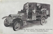 WW1 Fundraising postcard, British Ambulance Committee 