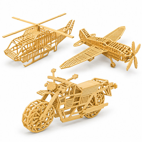 Matchstick craft set - matchstick,