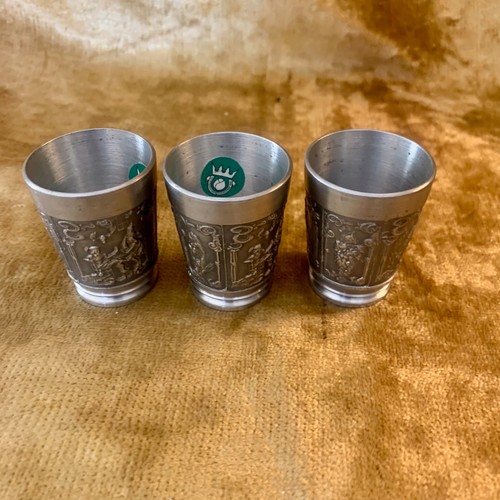 Three vintage german rein - vintage, zinn