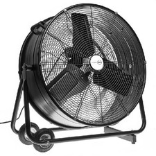 DRUM TYPE FAN Industrial High Velocity Drum Fan 24" 3 Speed 350W By Master Pro