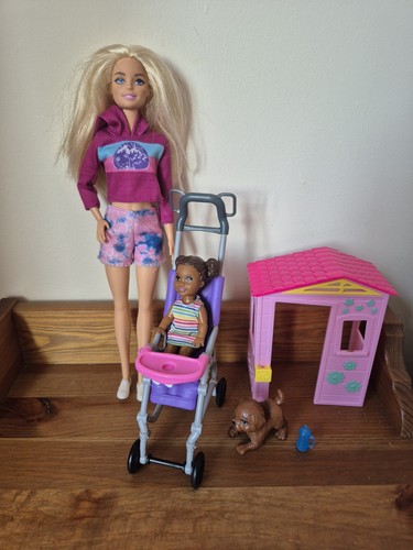 Barbie mum with toddler doll - toddler,