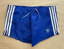 VTG ADIDAS nylon shorts Blue