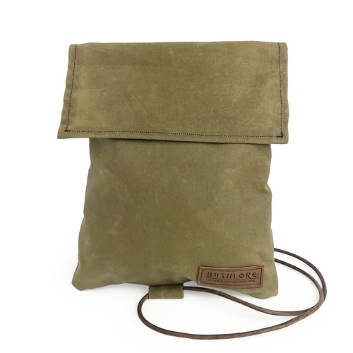 Waxed canvas roll top utility - waxed,