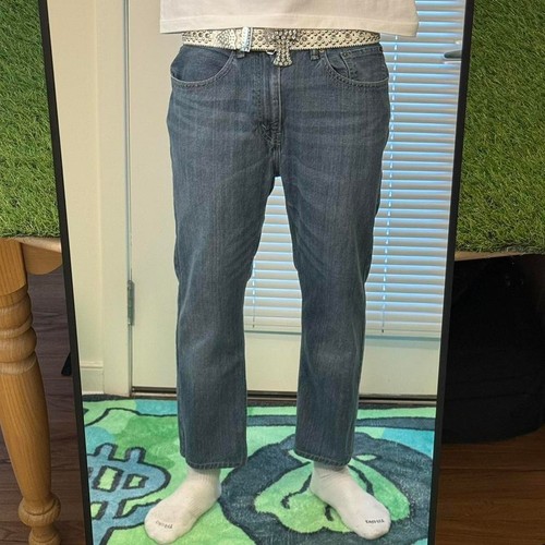 Levi 505 blue - blue, regular