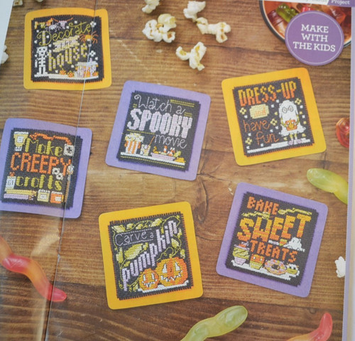 Halloween activity cards cross - activity,