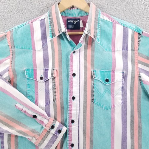 Vtg wrangler brushpopper - brushpopper, shirt