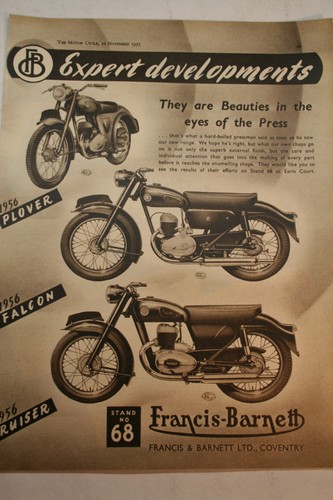 1955 advert for francis - advert,