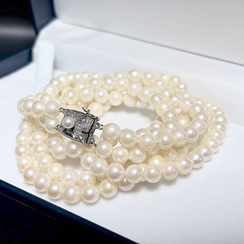 Akoya pearl 3mm double - akoya,