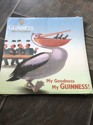 Guinness calendar 2007 - guinness, sealed
