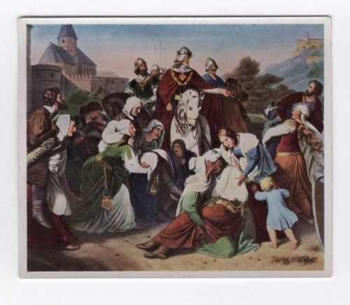 German history trade card 12 - german, card.