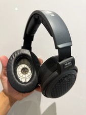 VERY RARE SENNHEISER HD 580 PRECISION WHITE PAPER BAFFLE XLR BALANCED HEADPHONE