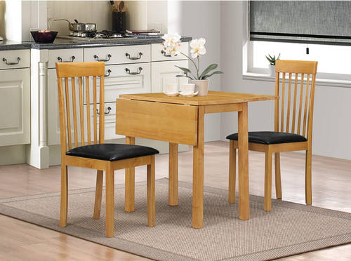 Natural dining set dropleaf - natural,