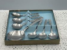 Viners Pedigree Windsor Pattern Boxed Cutlery Set 1950s.