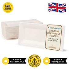 Bagasse Rectangular?Plates