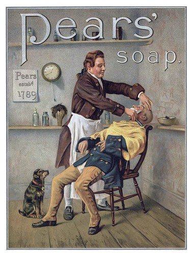 Pears soap retro metal - soap,,