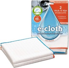 2x E-Cloth Wash & Wipe Kitchen