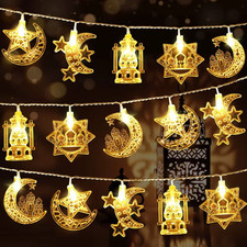 EID Mubarak LED String Lights