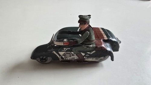 Tin toy reichsautobahn tippco - tin,
