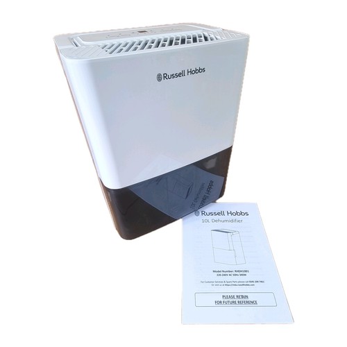 Russell hobbs 10l dehumidifier - russell,