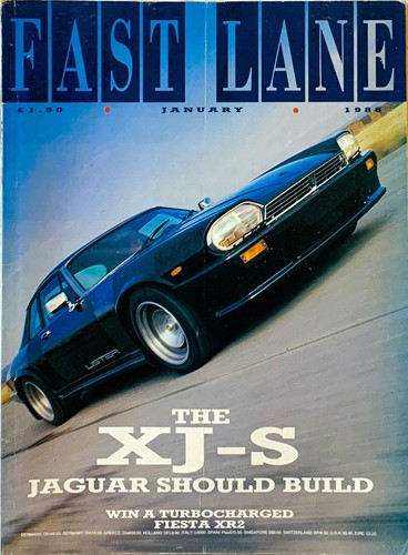 Fast lane magazine jan 1988 - lane,