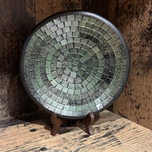 Vintage sparkly green black - vintage,
