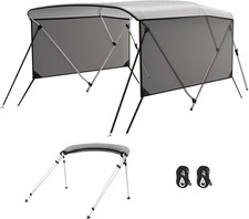3 Bow Bimini Top Boat Cover