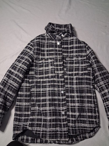 Womens black white plaid - h&m,