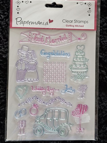 Unused papermania clear stamps - clear,