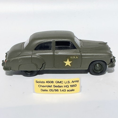 Solido 4508 army gmc - solido, u.s.